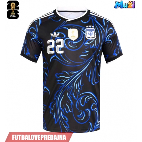 Lacne Muži Futbalové dres Argentína Lautaro Martinez #22 MS 2026 Krátky Rukáv - Preč